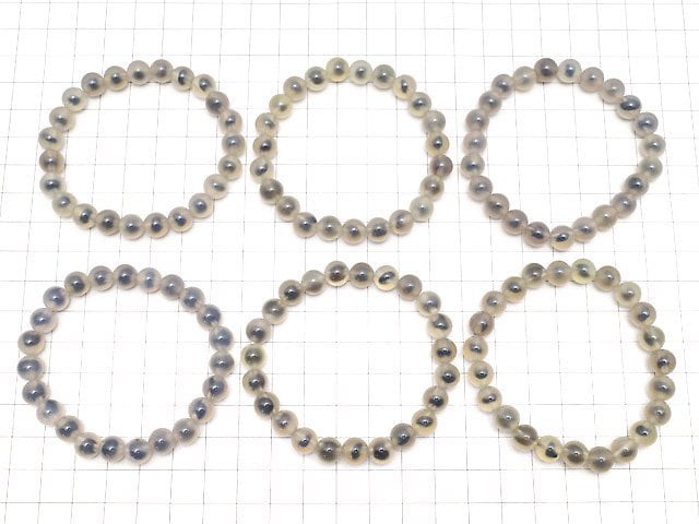 Tapioka-Achat (Gobi-Achat) runder 8mm Armband
