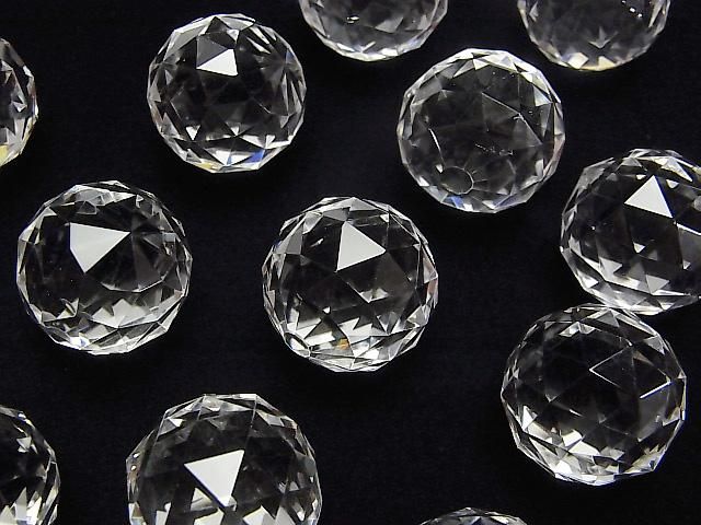 Kristall AAA Dreieck-Facettiert Rund 20mm 1Stück