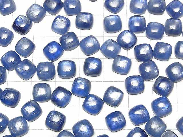 Kyanit AAA Quadrat Cabochon 8x8mm 2Stücke