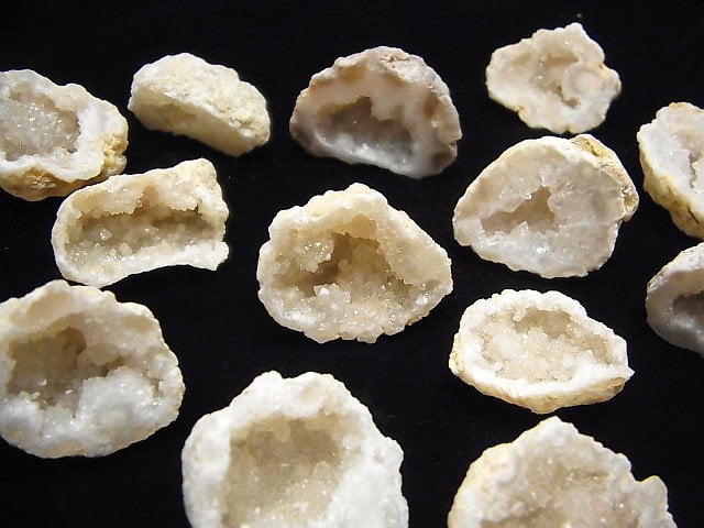 Agat-Geode (Druzy-Quarz) 3Stück