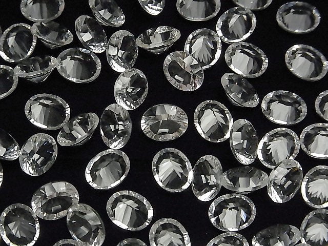 Hochwertiger Kristall AAA Lose Stein Oval Konkavschliff 10x8mm 2 Stück