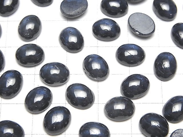 Afrika Sternsaphir AAA- Oval Cabochon 10x8mm 1Stück
