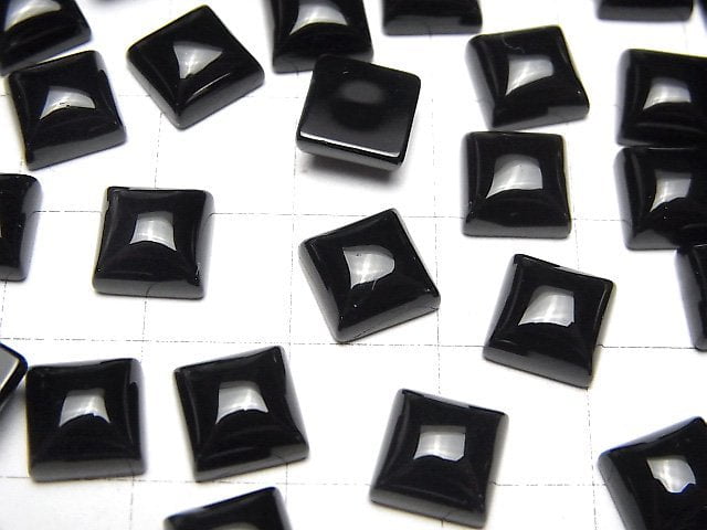縞瑪瑙 AAA 方形刻面 8x8mm 5顆