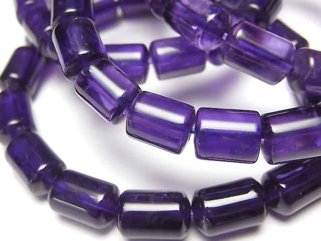 紫水晶 AA++ 管珠 10x8x8mm 手鍊