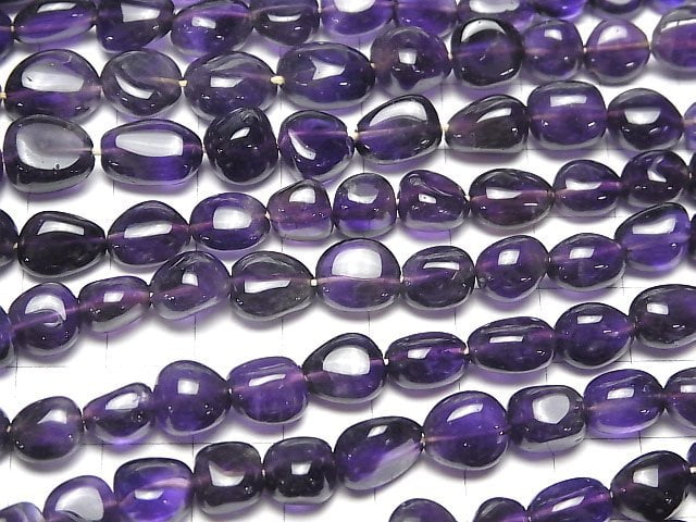 Amethyst AA++ Nugget halb oder 1Strang Perlen (ca. 15inch/38cm)