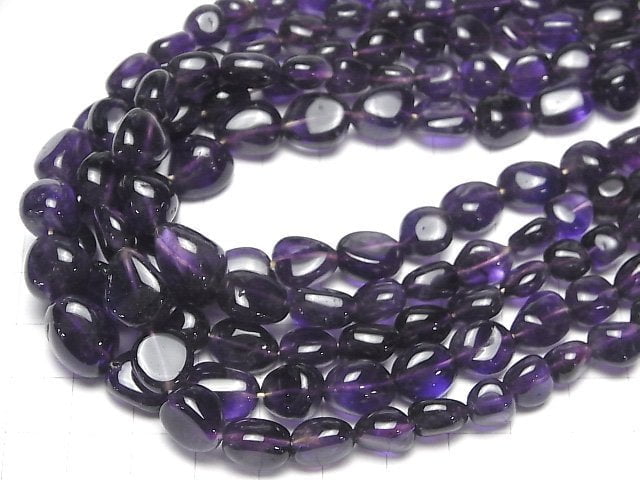 Amethyst AA++ Nugget halb oder 1Strang Perlen (ca. 15inch/38cm)