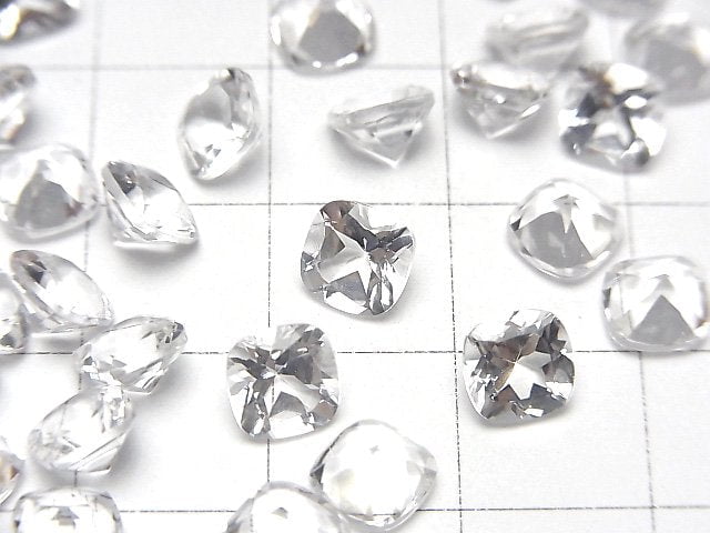 高品質丹泉石 AAA 裸石 方形刻面 6x6mm 1顆