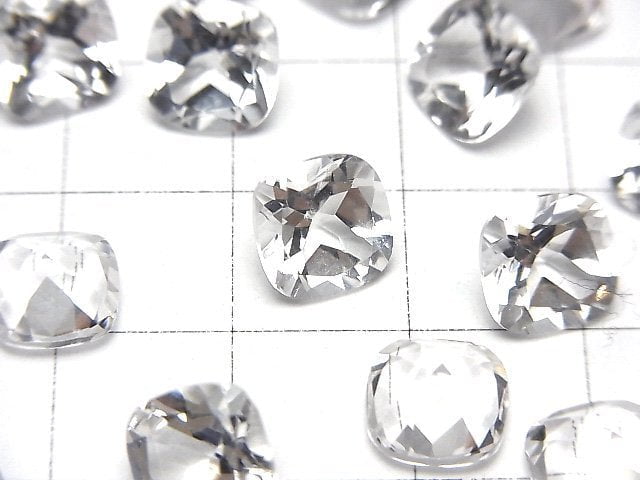 高品質丹泉石 AAA 裸石 方形刻面 8x8mm 1顆