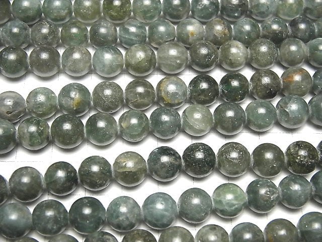 Grüner Apatit A++ Rund 10mm 1strang Perlen (ca. 15 Zoll/36 cm)