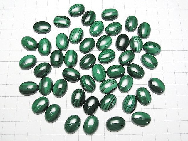 Malachit AAA Oval Cabochon 16x12mm 2 Stück