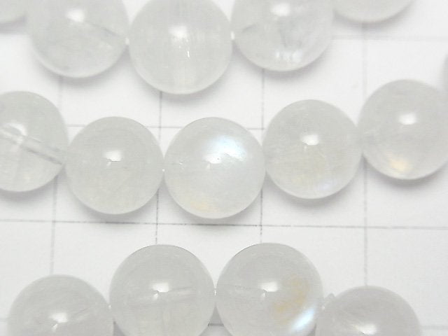 彩虹月光石 AAA 級圓珠 10mm 手鍊