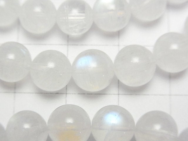 彩虹月光石 AAA 級圓珠 8mm 手鍊