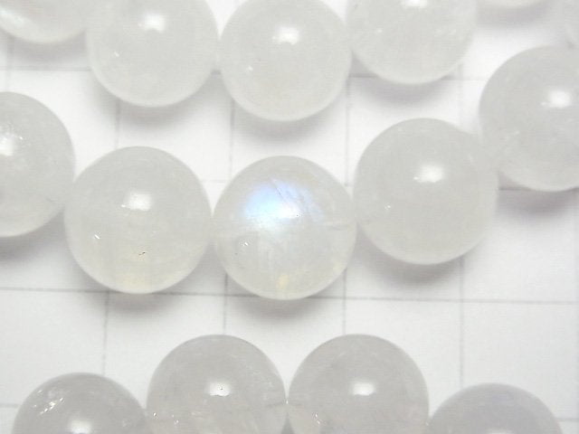 彩虹月光石 AAA 級 - 圓形 12mm 手鍊