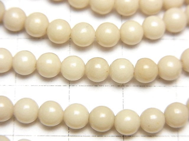 Riverstone Round 4.5mm 1strand beads (aprx.14inch/35cm)