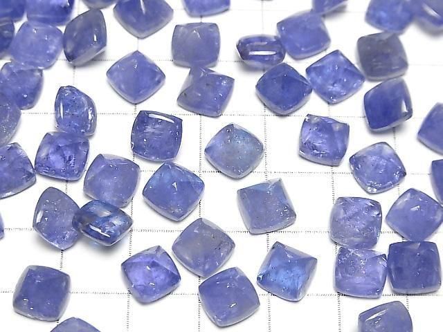 Hochwertiger Tansanit AAA- Sugarloaf Cut 8x8mm 1 Stück