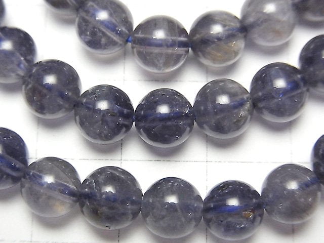 堇青石 AA+ 圓珠 7mm 手鍊