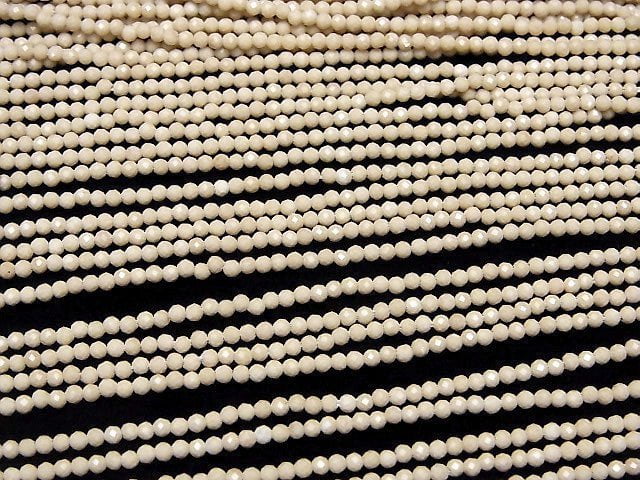 High Quality! Riverstone Faceted Round 2mm 1strand beads (aprx.15inch/38cm)