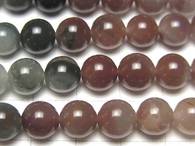 多色石英 AA++ 圓形 8mm 1串珠子 (約15英吋/38公分)