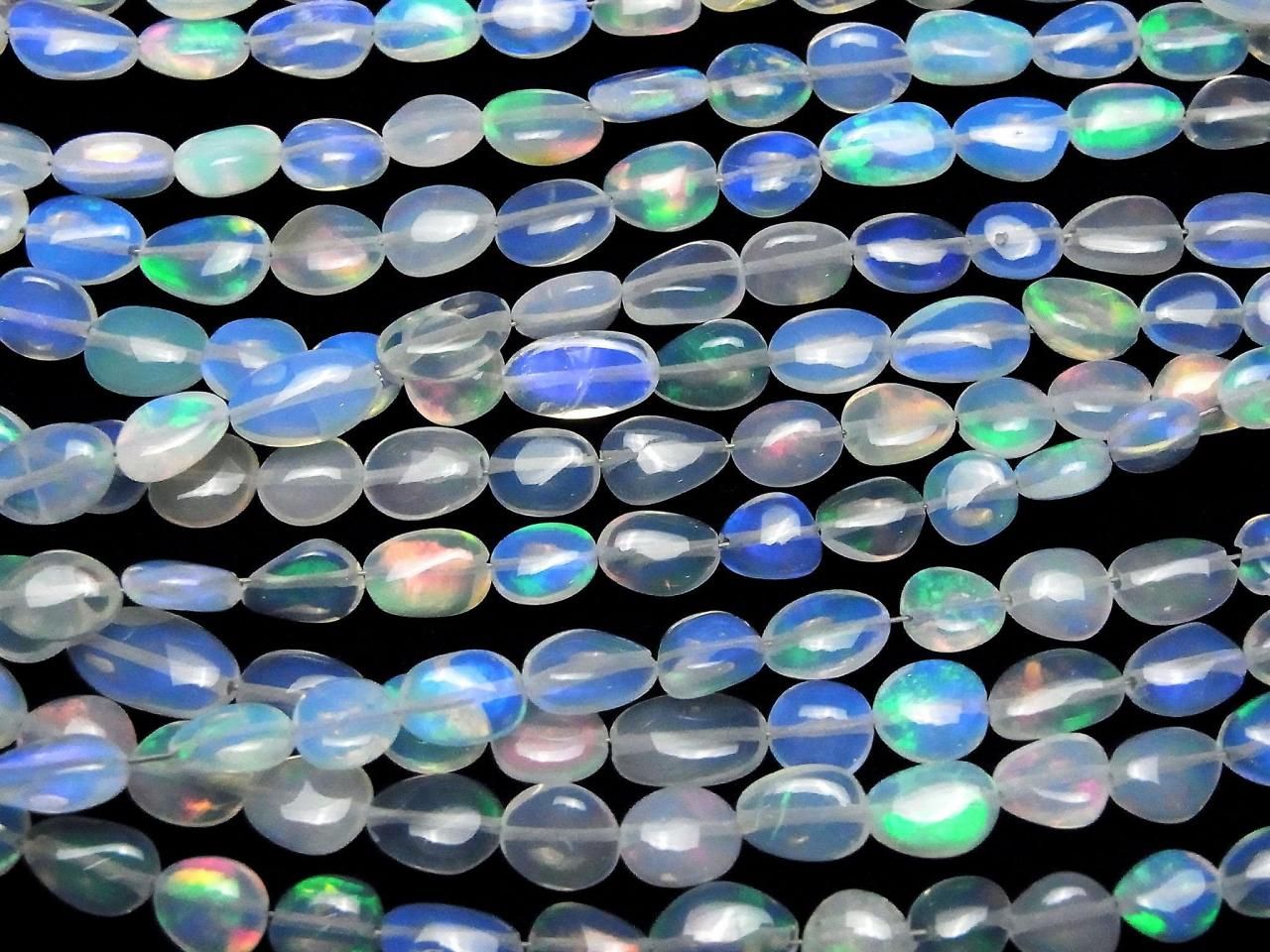 High Quality Ethiopian Water Opal AAA - Nugget half or 1 strand beads (approx. 15 inches/36 cm)
