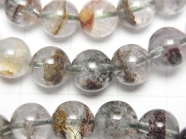 Garden Quartz AAA-Round 8mm Bracelet