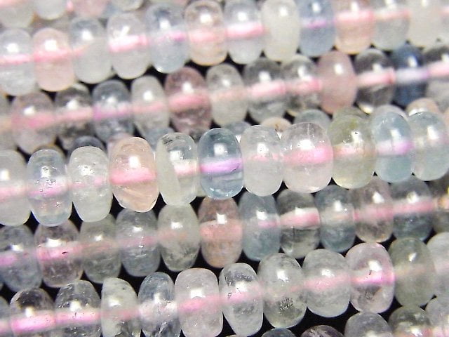 Mixed Stone, Roundel Gemstone Beads
