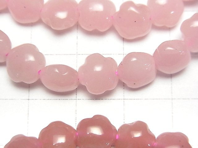 番石榴石英 AAA - 花朵形狀 8x8mm 手鍊