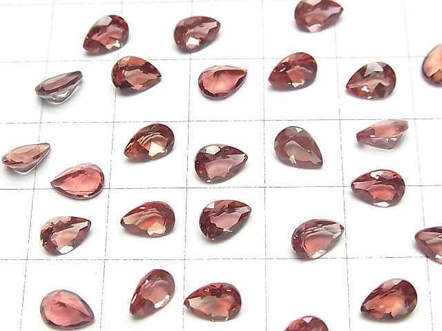 Hochwertiger Andesin AAA loser Stein, birnenförmig, facettiert, 7x5mm, 1 Stück