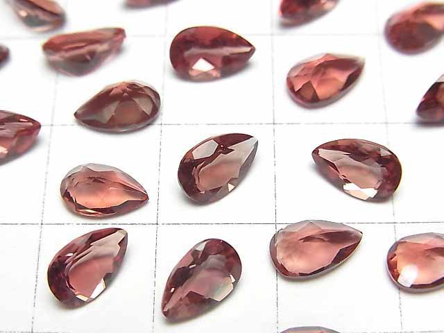 高品質 安山石 AAA 梨形刻面裸石 8x5mm 1顆