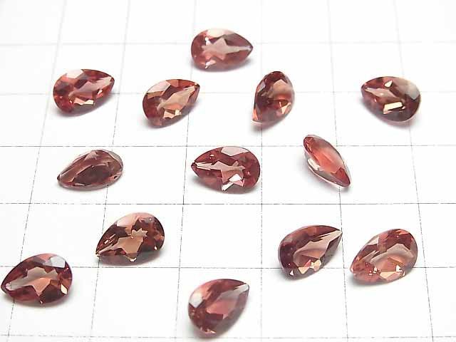 Hochwertiger Andesin AAA loser Stein, birnenförmig, facettiert, 9x6mm, 1 Stück