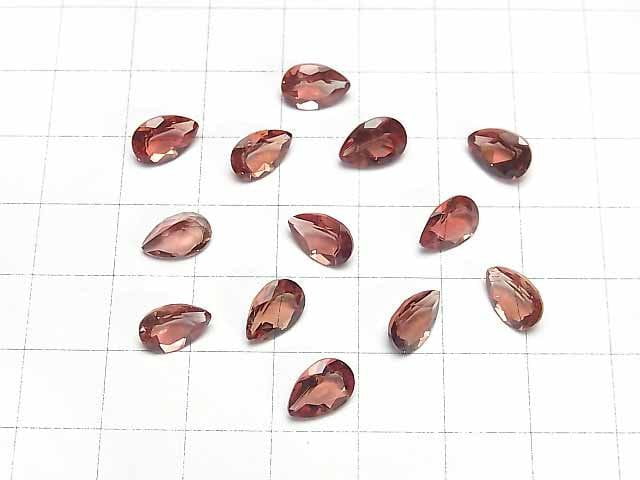 Hochwertiger Andesin AAA loser Stein, birnenförmig, facettiert, 9x6mm, 1 Stück