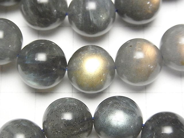拉長石 AAA級圓珠 13mm 手鍊
