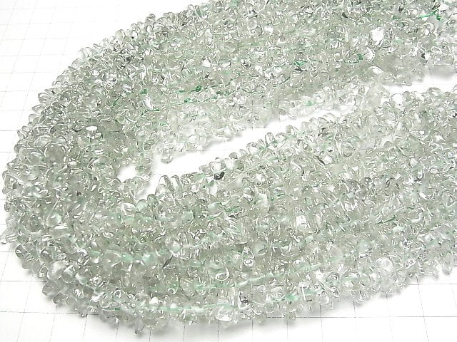 Grüner Amethyst AAA- Chips (kleines Nugget) 1Strang Perlen (ca. 15inch/38cm)