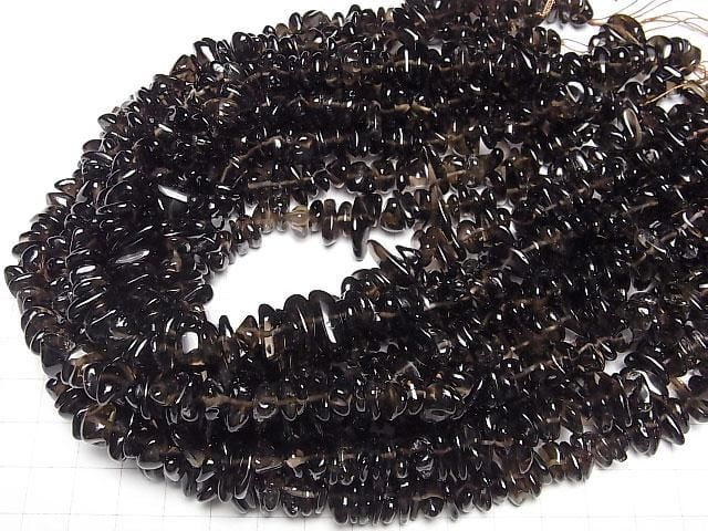Smoky Quartz AAA Chips (Small Nugget ) 1strand beads (aprx.15inch/38cm)