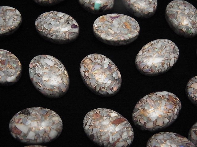 Copper Opal AAA Oval Cabochon 18x13mm 2pcs