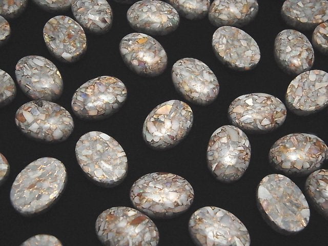 Copper Opal AAA Oval Cabochon 18x13mm 2pcs