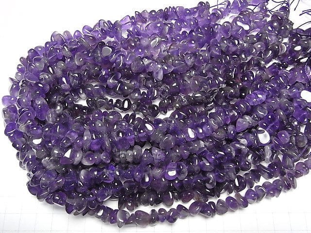 Amethyst AA+ Chips (Kleine Nuggets) 1Strang Perlen (ca. 15 Zoll/38 cm)