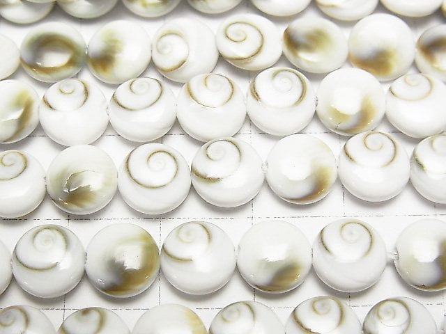 Shivaay Coin 8x8x3mm 半串或一串珠子 (約15英吋/38公分)