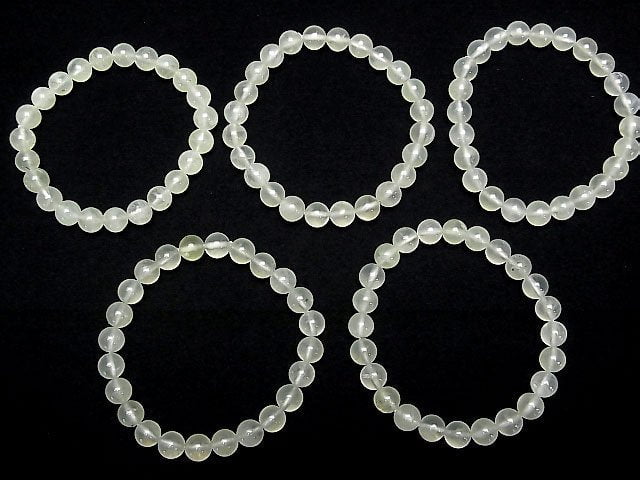 Prehnit AA++ Rund 8mm Armband