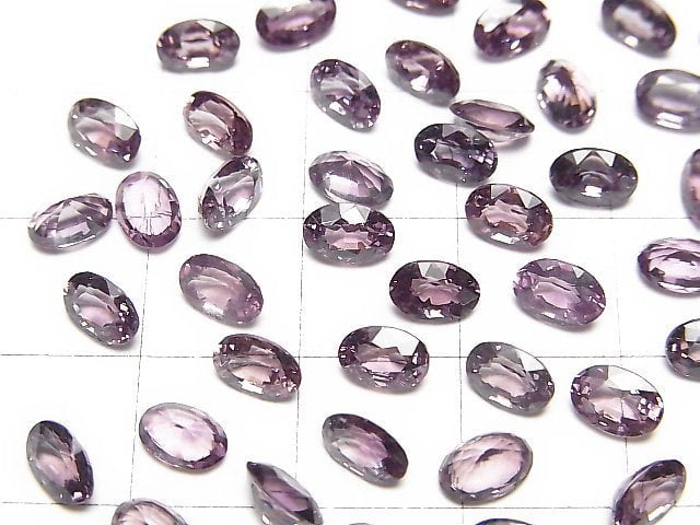 Hochwertiger lila Spinell AAA Lose Stein Oval Facettiert 6x4mm 1Stück