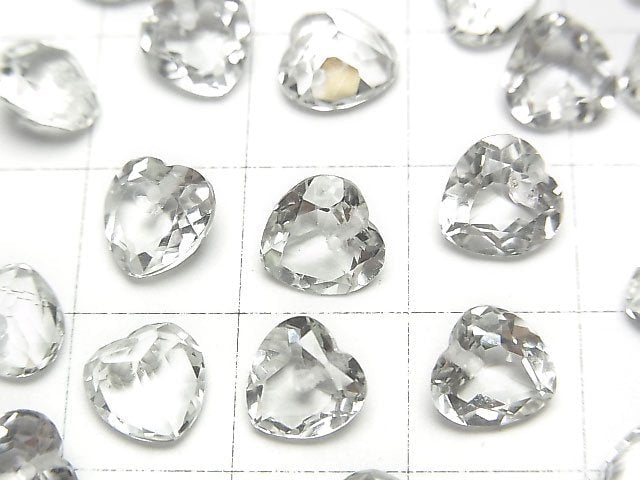 高品質綠紫水晶 AAA 心形切割 7x7x4mm 1/4串 -手鍊