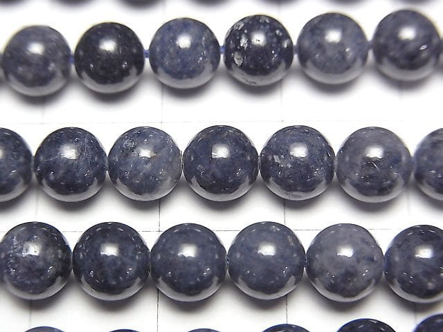 藍寶石 AA+ 圓珠 6mm 半串或 1 串 (約 15 英吋/37 公分)