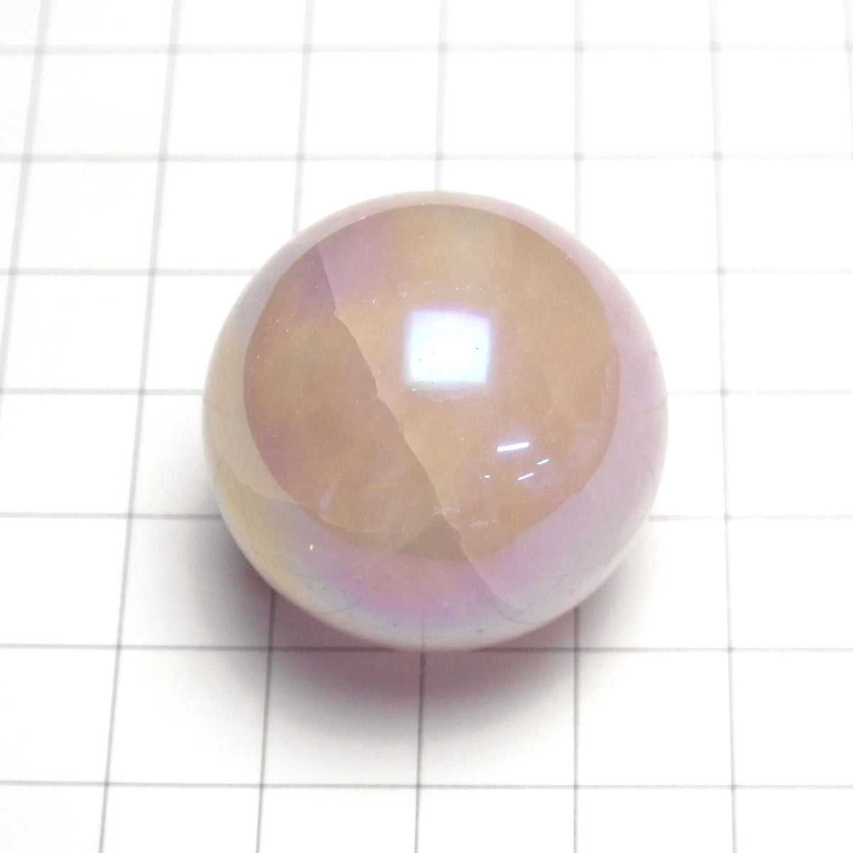 FlashRose Quarz Kugel Rund 30mm 1 Stück