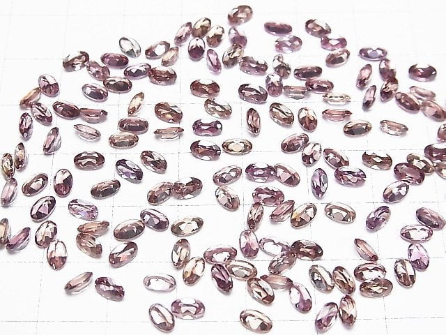 Hochwertiger natürlicher Farb-Zirkon AAA lose Steine oval facettiert 5x3mm 2 Stück