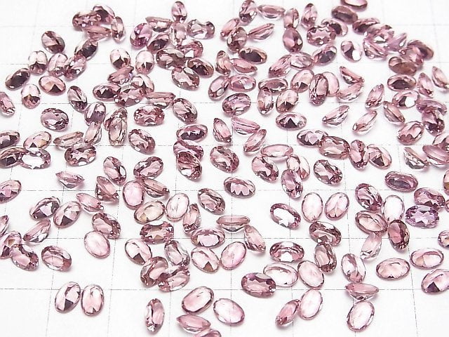 Hochwertiger rosa Turmalin AAA Lose Steine Oval Facettiert 6x4mm 1Stk