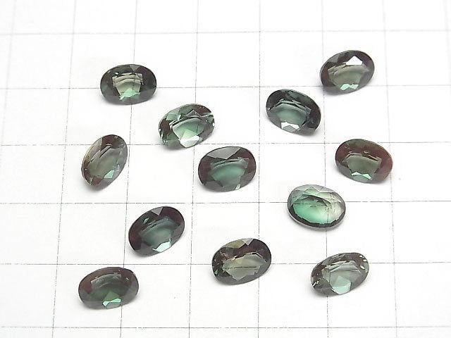 Hochwertiger Farbwechsel Andesin AAA Lose Stein Oval Facettiert 9x7mm 1Stück