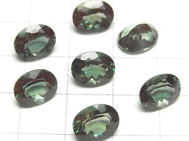 高品質變色安地斯石 AAA 裸石 橢圓刻面 10x8公釐 1顆