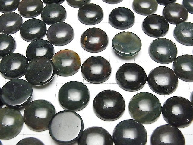 Indischer Achat Rund Cabochon 12x12mm 4 Stück