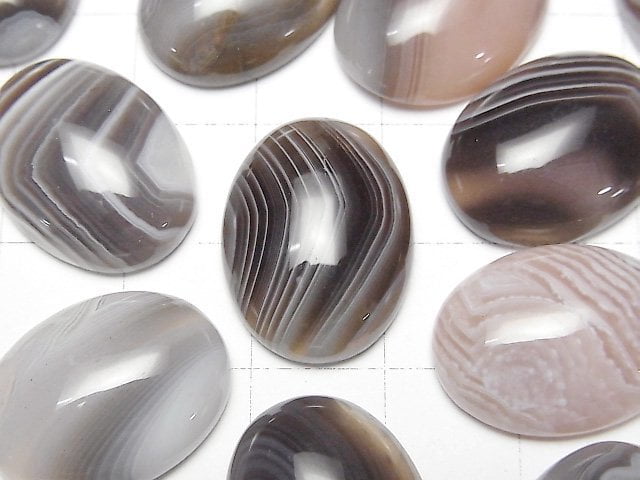 波札那瑪瑙 蛋面素面 20x15mm 2顆