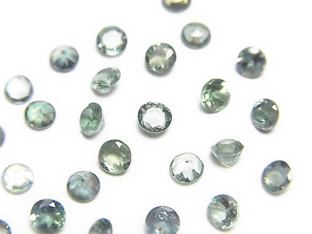 Hochwertiger Alexandrit AAA loser Stein rund facettiert 3x3mm 1 Stück