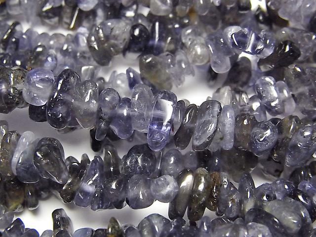 堇青石AA+碎石珠(小粒),一串(約30英吋/74公分)